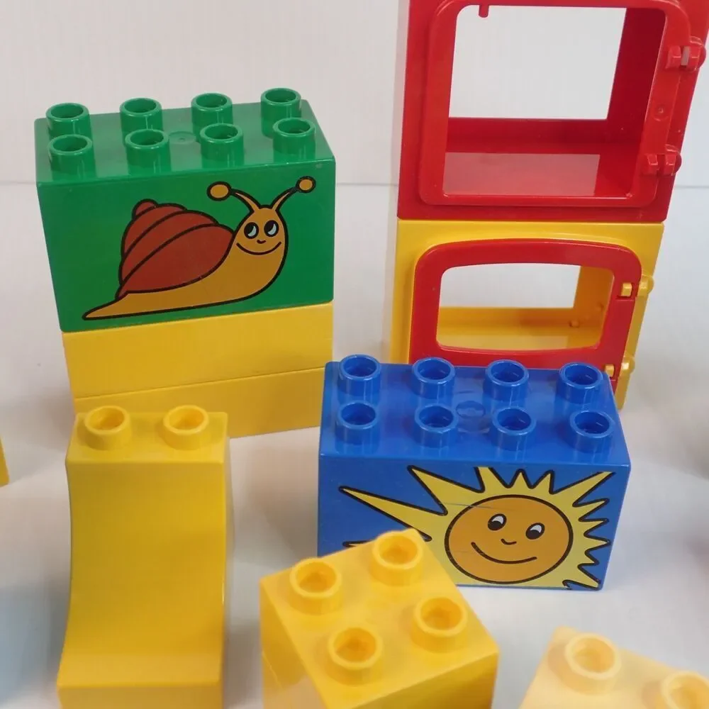 Lego Duplo Assorted Parts and Piece Lot of 60 Pieces GENUINE LEGO